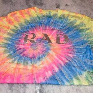 ELLANDEMM RAD Neon Tie-Dye Tee